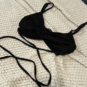 Papermoon Black Crop Top